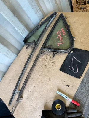 1973 1979 Ford F150 F250 F350 TINTED OE DOOR GLASS WING VENT WINDOW WINDOWS PAIR - Image 1 of 4