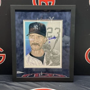 Don Mattingly Signed Framed 11x14 Photo Maz Adams Autographed JSA COA NY Yankees - Picture 1 of 5