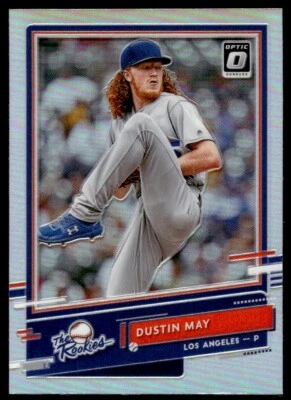 2020 Donruss The Rookies HOLO Dustin May Los Angeles Dodgers #R-3 R34 - Image 1 of 2