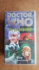 Doctor Who - The Green Death (VHS, 1996, 2-Tape Set) - NEW and SEALED - Imagen 1 de 9