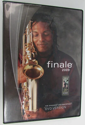 Finale 2009 Music Notation Windows Macintosh DVD Version  NO KEY DISC ONLY READ - Image 1 of 3