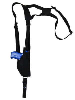 New Barsony Vertical Shoulder Holster for Walther Compact Sub-Compact 9mm 40 45 - Image 1 of 4