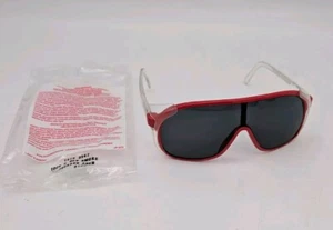 VINTAGE ROTE ADEN SCHUTZBRILLE SCHUTZBRILLE SEITENSCHUTZ SONNENBRILLE Z87 - Bild 1 von 6