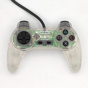 Hori Pad 2 Controller 2002 Sony PlayStation PS1 Crystal HPS-130 - Picture 1 of 18