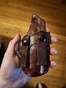 DON HUME HOLSTER Pcch NO. 18 OKLAHOMA Brown Leather Walther PPK, Interarms .380
