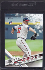 2017 Topps Holiday Sean Newcomb RC #HMW3 Braves Mint