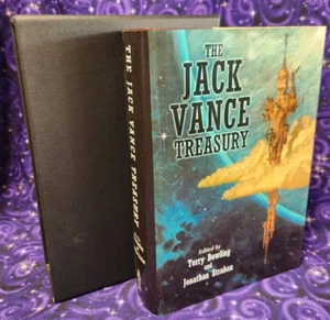 SIGNIERT The Jack Vance Treasury von Terry Dowling 2006 Ltd Edition unterirdisch - Bild 1 von 8
