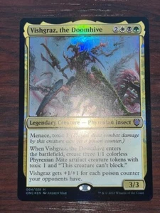 1x FOIL VISHGRAZ, THE DOOMHIVE - Commander - MTG - Magic the Gathering - Picture 1 of 1