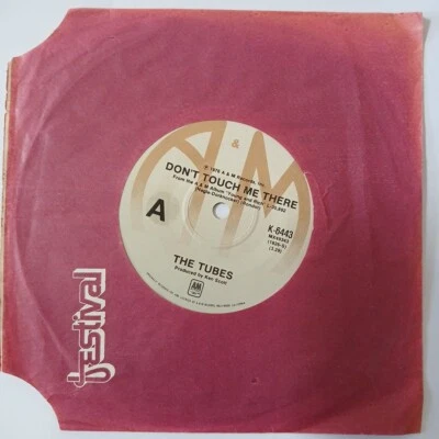 The Tubes – Don't Touch Me There - 7" single Vinyl Record  - Image 1 of 3