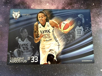 Seimone Augustus Minnesota Lynx WNBA SGA Poster 12.5 x 18.5 inches - Image 1 of 4