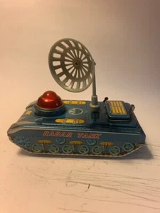 Vintage Space Tank  RARE 60.s  Battery Modern Toys  VIDEO,  UNIQUE NOFALL ,Japan - Picture 1 of 3