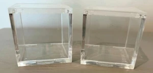 THE ORIGINAL BALLQUBE, INC Set of 2 - ACRYLIC CUBES - Picture 1 of 4