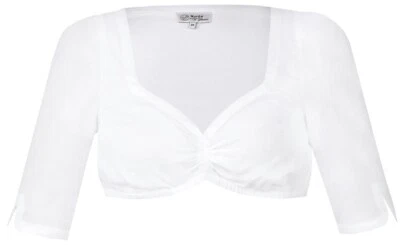 MarJo Dirndlbluse Marzling off white halbarm Damen Gr. 36 38 40 - Bild 1 von 2