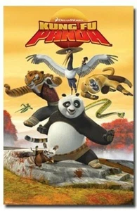 KUNG FU PANDA MOVIE POSTER Rare Hot New  24x36 - Picture 1 of 1