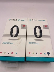 Fitbit Alta HR FB408SBKL Fitnesstracker, groß - schwarz - OPEN BOX - Bild 1 von 3