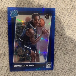 2021-22 Panini Optic Bones Hyland Blue Velocity Prizm Rated Rookie RC #194 A300 - Picture 1 of 2