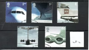 GB - Commems. 2002 - (282) Jet Airliners - FINE USED - see scan - Picture 1 of 1