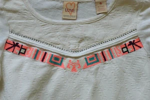 SCOTCH R'BELLE Boho-Style Bluse für Mädchen gebraucht Gr 4/104. Stickerei - Bild 1 von 7