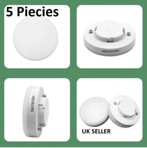 5 Pack of GX53 LED Lightbulb Warm /Cold White Kitchen Lamp Light Bulb Spotlight - Picture 1 of 11