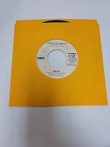 SWITCH- YOU PULLED A SWITCH/ THERE'LL NEVER BE 7" 45 RPM RECORD LIKE NEW OOP - Picture 1 of 2