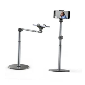Heavy Duty Phone Stand for Video Recording, Overhead Phone Mount, Extendable - Picture 1 of 7