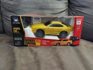 New Bright Yellow Mustang GT Remote Control Car - NIB - Picture 1 of 6