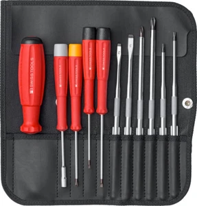 Juego de destornilladores electrónicos PB SWISS TOOLS 8220 en bolsa con ruedas NUEVO - Imagen 1 de 1