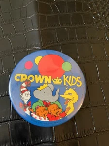 BOTÓN PINBACK DE PROMOCIÓN DE 3" DE COLECCIÓN #69 - DR SUES - SESAME STREET - BABAR - Imagen 1 de 1