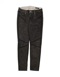 GUESS Womens Beverly Skinny Jeans W26 L28 Black Cotton TK05 - Picture 1 of 3
