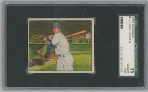 Duke Snider 1950 Bowman SGC 2.5 #77 Brooklyn Dodgers - Bild 1 von 2