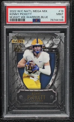 2022 Matte SP Exclusive White/Blue /5 Kenny Pickett #WWN-19 PSA 9 MINT Rookie RC - Image 1 of 2