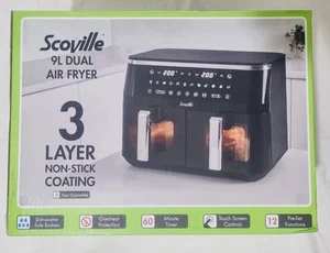 SCOVILLE 9L ZWEILAGIGE LUFTFRITTEUSE - BRANDNEU - Bild 1 von 6