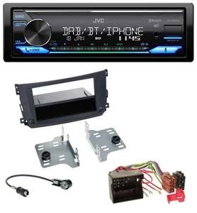 JVC Bluetooth DAB USB MP3 Autoradio für Smart ForTwo (451, 2010-2015) - Bild 1 von 9