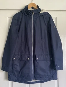 Craghoppers Aquadry Azul Marino Impermeable Capucha Abrigo de Lluvia Chaqueta Reino Unido 12 - Imagen 1 de 6