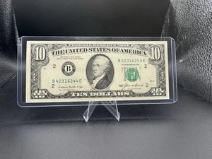 💵 1985 $10 Bill • B42316244E • Hamilton Treasury Vintage Collectible 🔥 - Picture 1 of 2