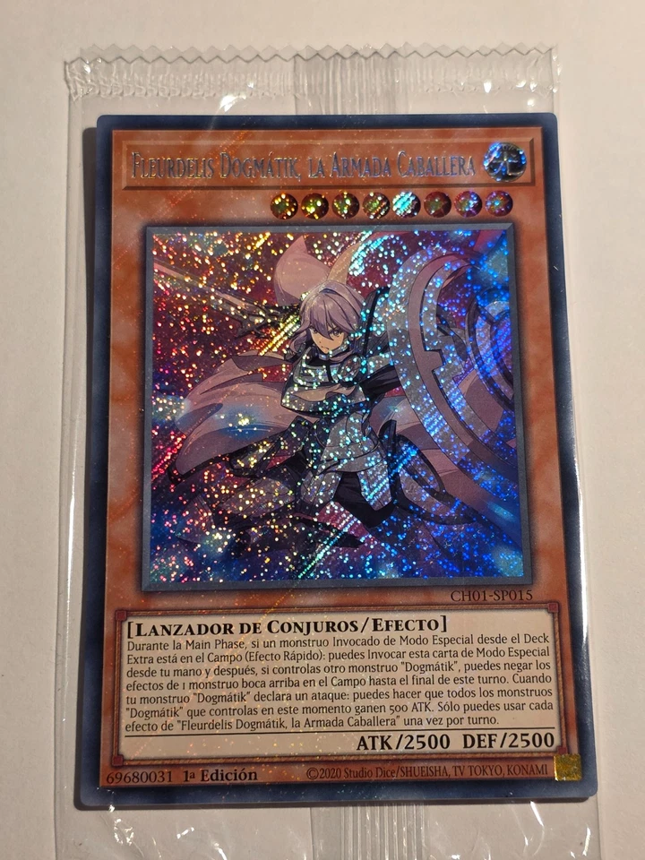 Dogmatika Fleurdelis, the Knighted (Secret Rare)●SPANISH●YUGIOH●CH01●37038 - Image 1 of 2