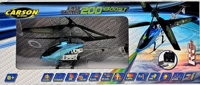 Carson Easy Tyrann 200 Boost RC-Helikopter für Einsteiger mit LED NEU & OVP - Bild 1 von 2