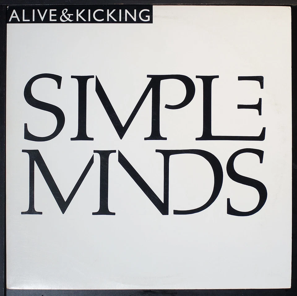 Simple Minds - Alive & Kicking (single) - 12" record [NHB4-055] USA - Image 1 of 4