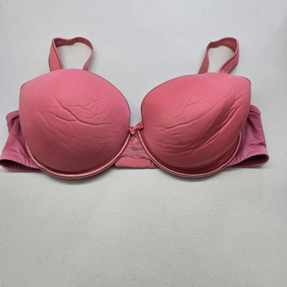 Бюстгальтер женский Torrid Curve 42D розовый футболка ремешок на косточках регулируемый - Изображение 1 из 4