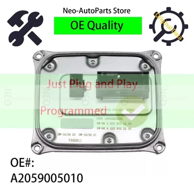 Lastre de faros LED para Mercedes Benz W205 Clase C 2015-17 módulo de lastre Foto 1 de 4