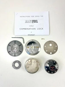 Chubb MK4 Manifoil Safe Lock – Military MoD High-Security Vault Lock - 1986 - Picture 1 of 24