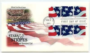 4961-63 (10c) Stars & Stripes coil ArtCraft FDC - Picture 1 of 1