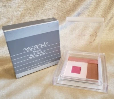 PRESCRIPTIVES Mosaic Allover Face Powder COOL 02 .31 oz 9 g 4-color palette - Image 1 of 4