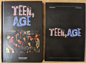 Teen, Age - Seventeen 2nd Album (Black Version, 2017, K-Pop) *Complete Edition* - Picture 1 of 8