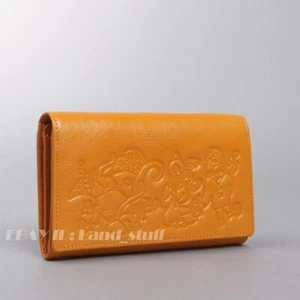Piero Guidi Circus Twofold Embossing Snap Wallet w/ Coin Pocket Purse NEW - Picture 1 of 5