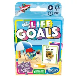 The Game of Life Goals Card Game for 2-4 Players by Hasbro Brand New - Picture 1 of 4