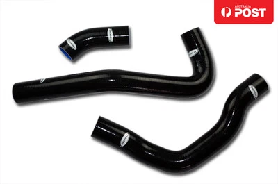 Silicone Radiator Hose Kit for Nissan 180SX S13 Silvia CA18DET Black - Изображение 1 из 4