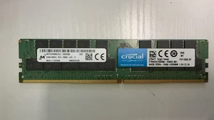 Micron MTA72ASS8G72LZ-2G6D2 64GB 4DRX4 PC4-2666V server memory RAM - Picture 1 of 1