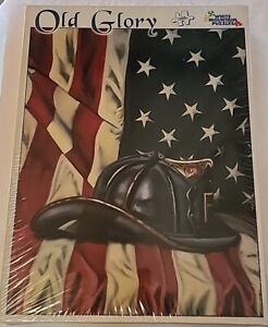 White Mountain Old Glory 1000 Piece  Jigsaw Puzzle 24x30 #219 RARE Brand New