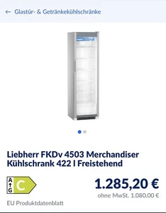 gefrierschrank liebherr gebraucht - Bild 1 von 8